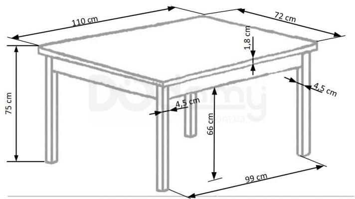 Столовий комплект HALMAR NEW STARTER, фото 2