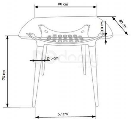Стіл HALMAR TONIC, фото 2
