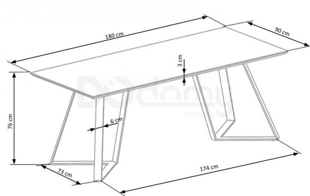 Стол HALMAR CALGARY, фото 2