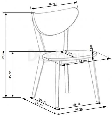 Стілець HALMAR Polo, фото 2