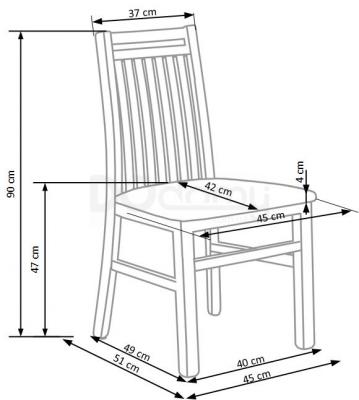 Стілець HALMAR Hubert 9, фото 2