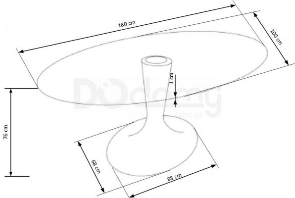 Стіл HALMAR CORAL, фото 2