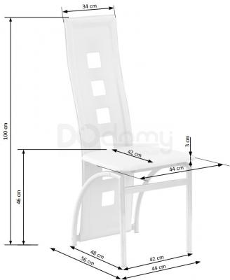 Стілець HALMAR K4 Кремовий, фото 2
