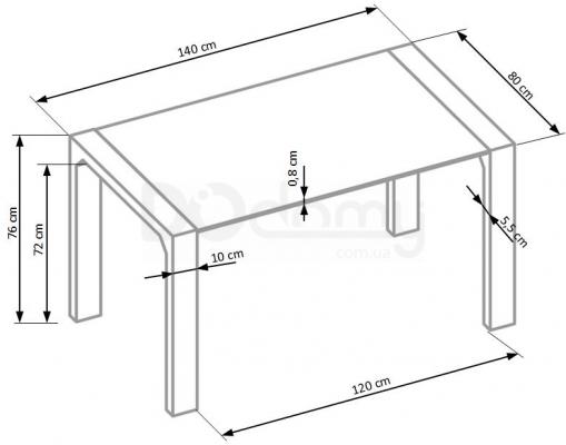 Стол HALMAR Kevin, фото 2