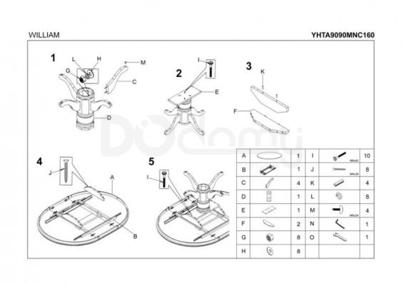 Стул HALMAR Albert Орех, фото 3