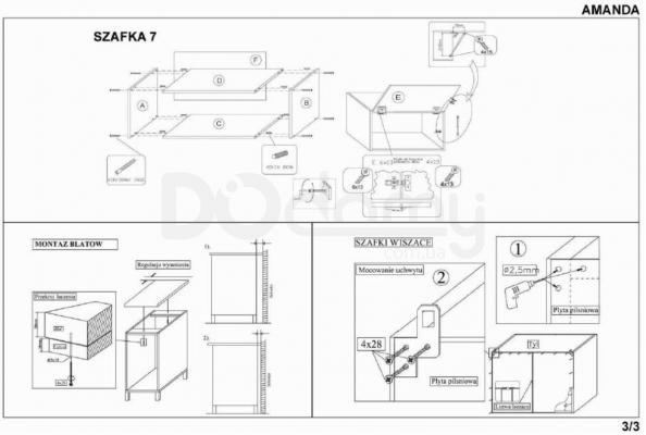 Кухня HALMAR AMANDA 1 260, фото 2