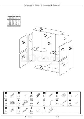 Комод HALMAR Livo KM-100| Белый, фото 4