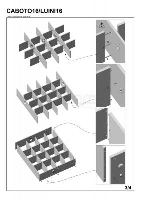Стеллаж детский HALMAR Luini 16, фото 4