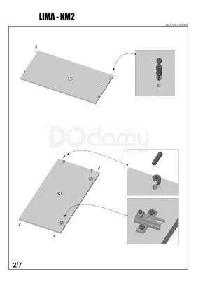 Комод HALMAR Lima KM-2 Дуб сонома, фото 3