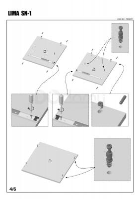 Приліжкова тумба HALMAR LIMA SN-1 дуб сонома, фото 5