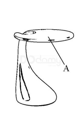 Журнальный столик HALMAR VIVA белый, фото 2