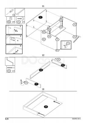 Письмовий стіл HALMAR Eskimo B-1, фото 7