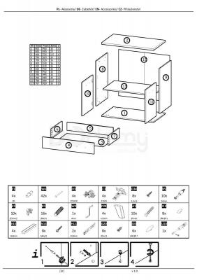 Комод HALMAR Molda КМ1, фото 4