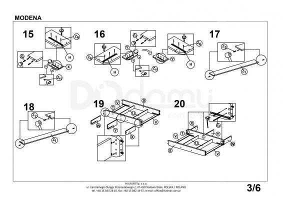 Ліжко HALMAR MODENA 2, фото 6