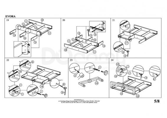 Кровать HALMAR EVORA, фото 6