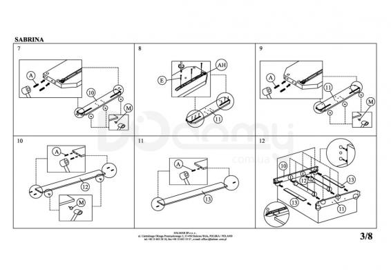Кровать HALMAR SABRINA, фото 4