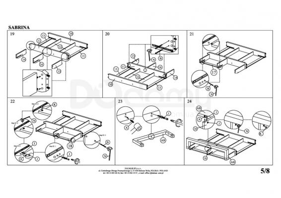 Кровать HALMAR SABRINA, фото 6