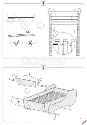 Ліжко дитяче HALMAR DIGGER, фото 5