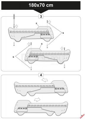 Ліжко дитяче HALMAR DIGGER, фото 6