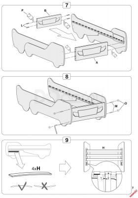 Ліжко дитяче HALMAR DIGGER, фото 8