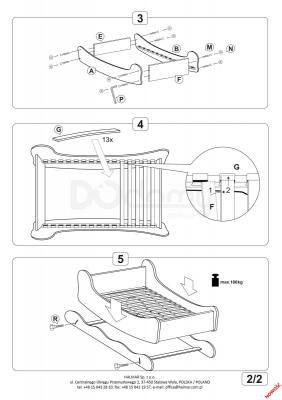Кровать детская HALMAR BOAT, фото 3