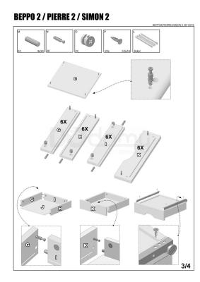 Комод дитячий HALMAR Pierre 2, фото 4