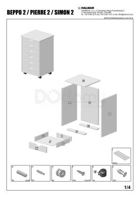 Комод дитячий HALMAR Beppo 2, фото 2