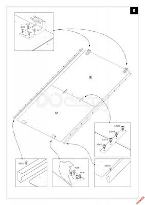 Шафа HALMAR DREAM SP2 білий з дзеркалом, фото 6