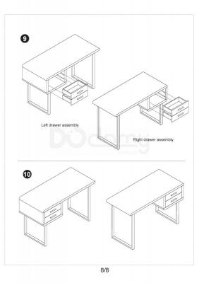 Стіл письмовий HALMAR B-30, фото 9