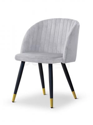 Кресло Antreve Adele Светло-серый/Золотой, фото 1