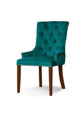 Крісло Atreve AUGUST Морський / Горіх, фото 1