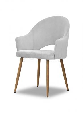 Крісло Atreve Goda Сріблястий / дуб, фото 1