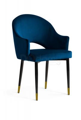 Кресло Antreve Goda Синий / Черный / Золотой, фото 1