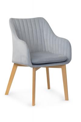 Крісло Atreve Huan II Сріблястий / Бук, фото 1