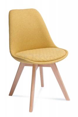 Кресло Antreve Hugo hexagon Желтый / Бук, фото 1