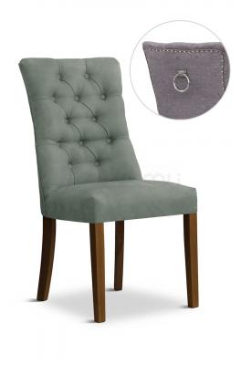 Крісло Atreve Lord II Сірий / Горіх, фото 1