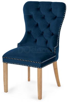 Кресло Antreve Madame II GOLD Синий / Дуб, фото 1