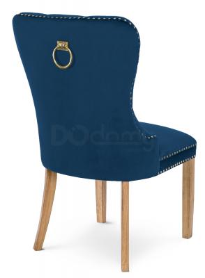 Кресло Antreve Madame II GOLD Синий / Дуб, фото 2
