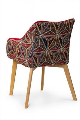 Кресло Antreve Malawi Красный / Бук, фото 2