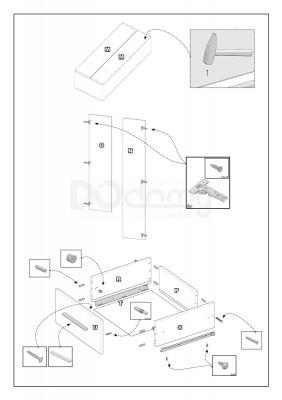 Шафа Lima LIMA S-2 білий, фото 3