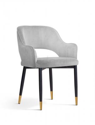 Кресло Antreve Mercy Серебряный / Черный / Золотой, фото 1