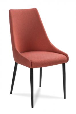 Кресло Antreve Olivier Метал Кораловый / Черный, фото 1