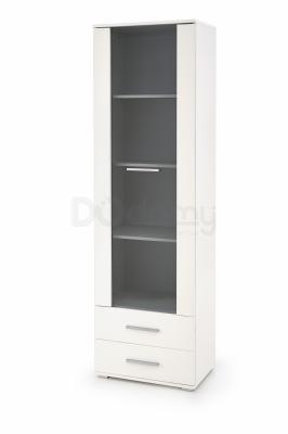 Вітрина HALMAR Lima W-1 білий, фото 1