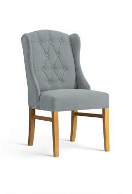 Кресло Antreve Royal шаблон ткани GR1 Светло серый / Дуб, фото 1