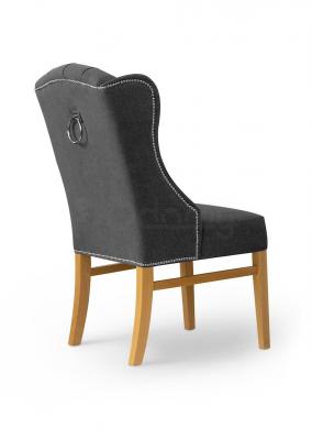 Крісло Atreve Royal тканина шаблон GR1 Сірий / дуб, фото 2