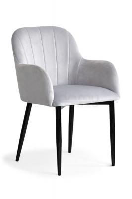 Крісло Atreve Tulip Сріблястий / чорний, фото 1