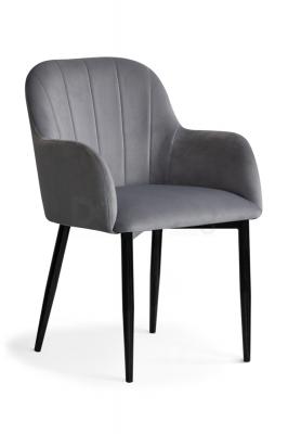 Кресло Antreve Tulip Серый / Черный, фото 1