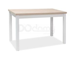 Стіл SIGNAL Adam 100x60 дуб сонома / білий мат, фото 1