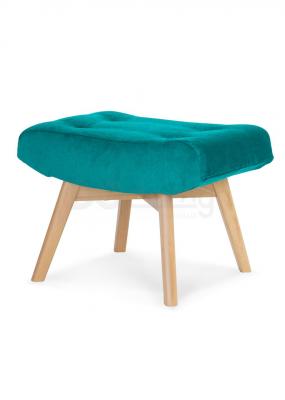 Підставка Atreve для ніг Podnóżek Angel/Cherub Бірюзовий / дуб, фото 1