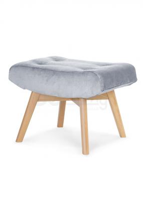 Підставка Atreve для ніг Podnóżek Angel/Cherub Світло сірий / дуб, фото 1